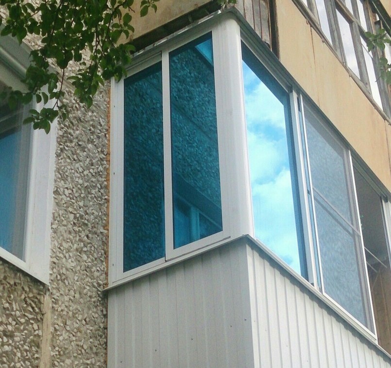 Тонирование балкона